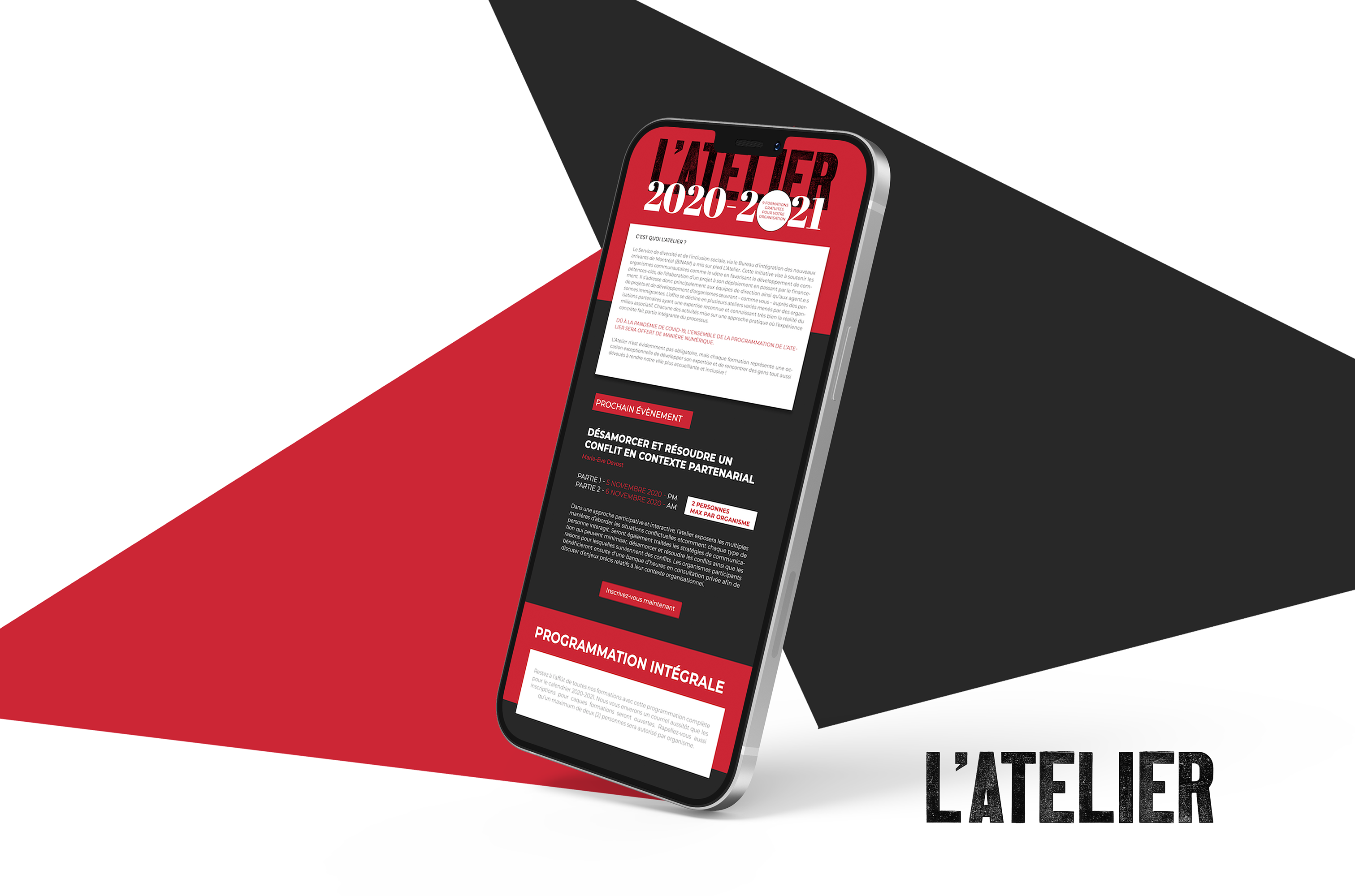 L'atelier interface
