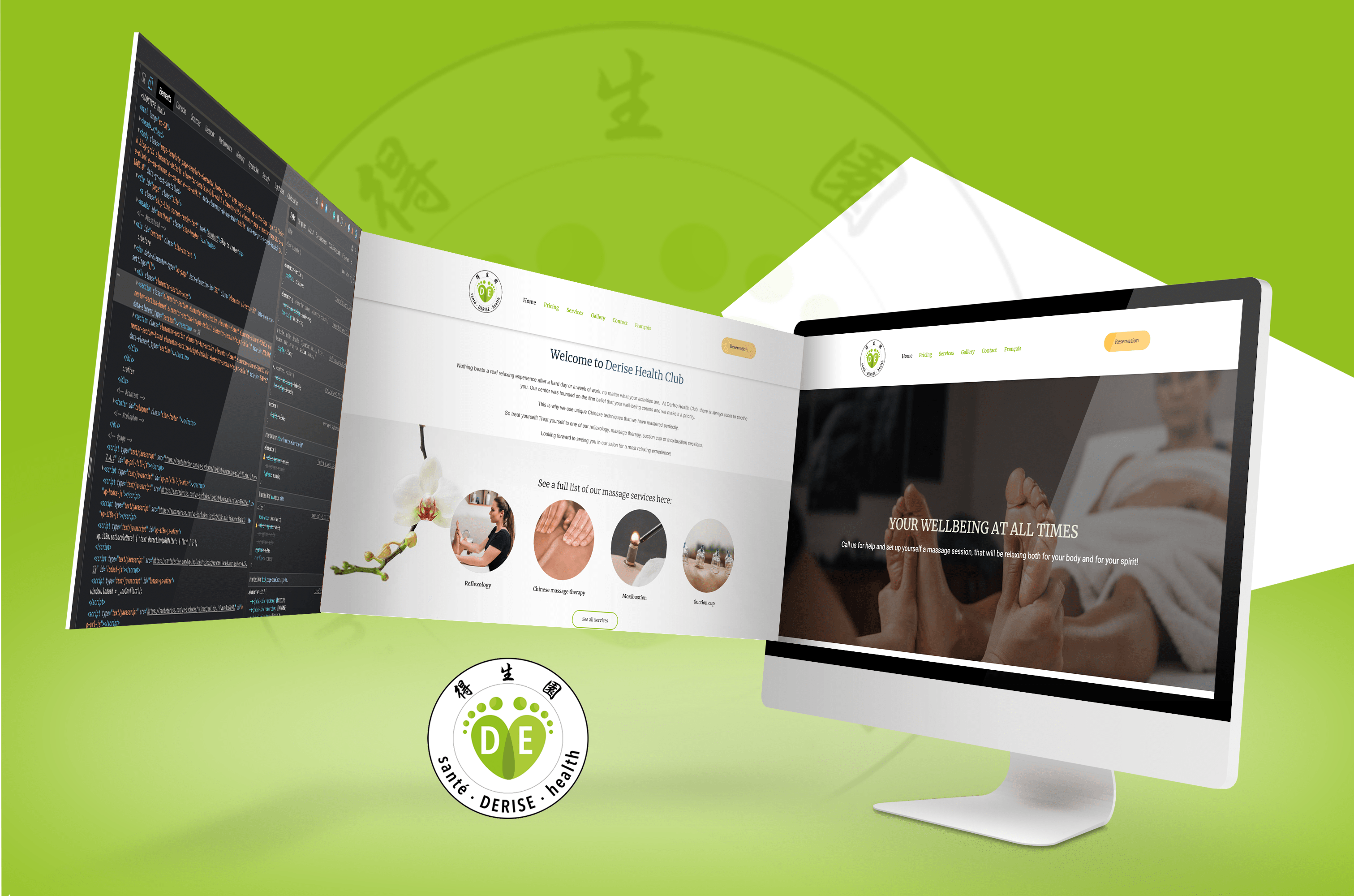 oshara-web-development-project-club-sante-derise