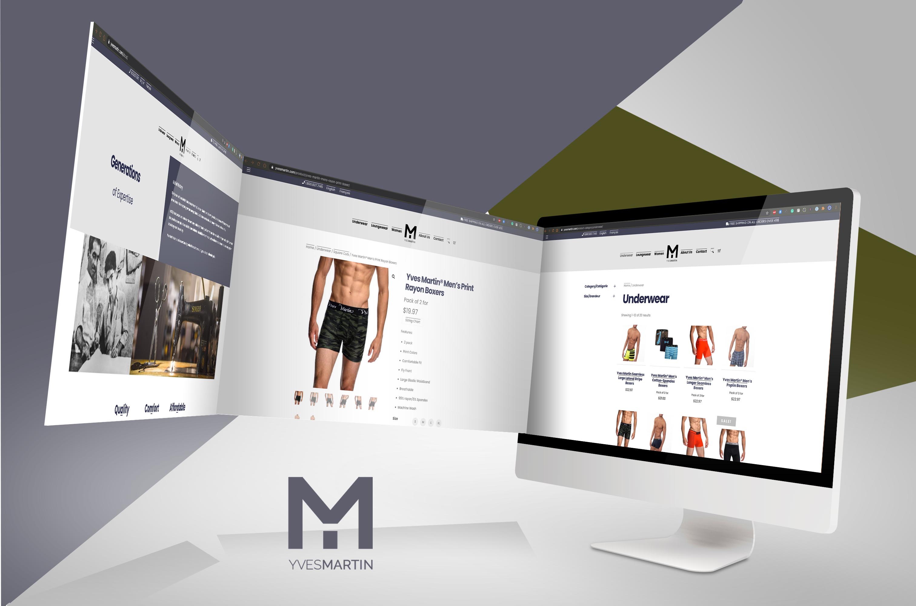 oshara-yves-martin-website-developement