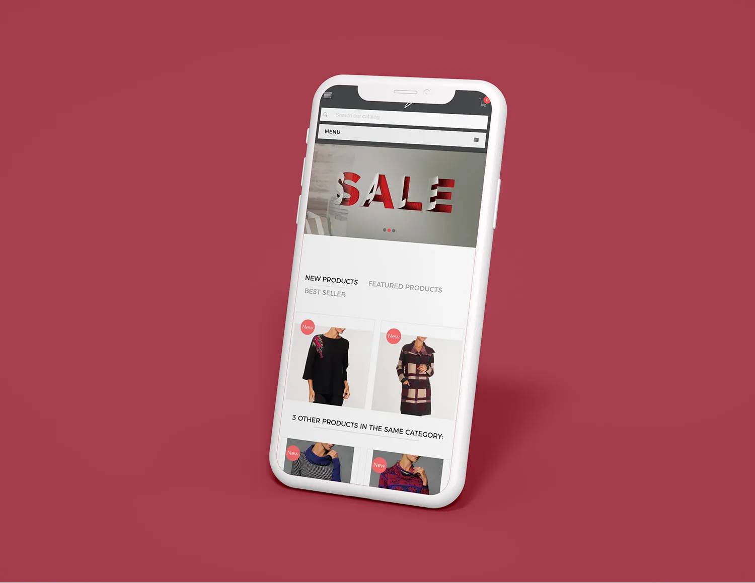 Boutique en ligne par Oshara