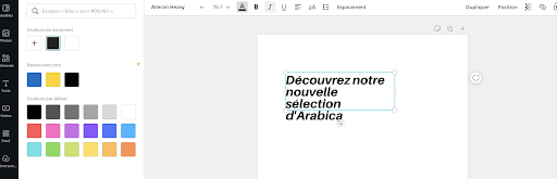 Texte Canva