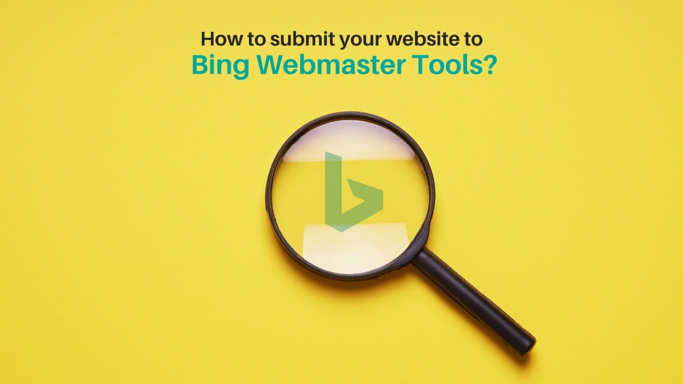 Submit your website to Bing