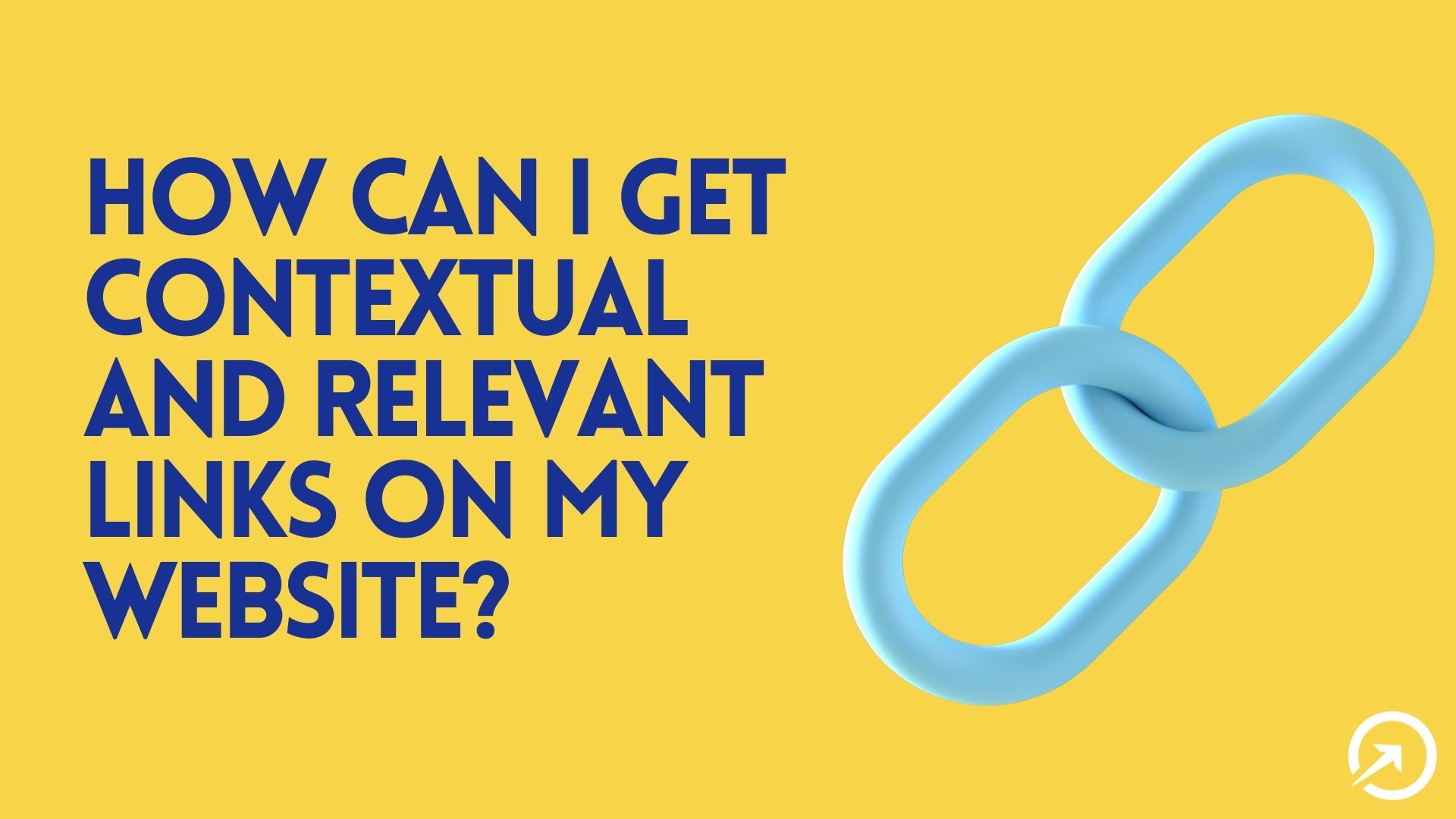 How can I get contextual and relevant links on my website?