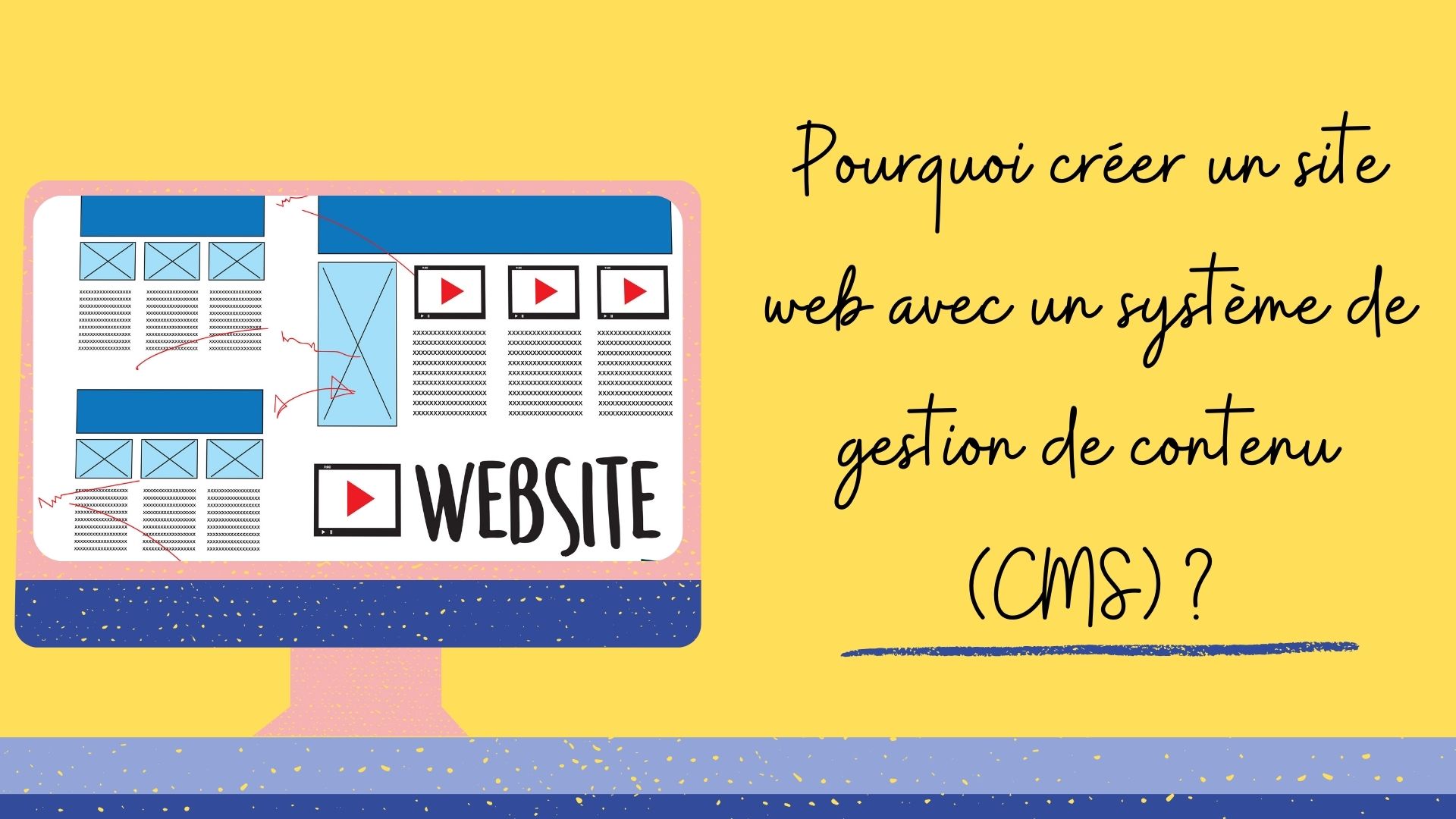 POURQUOI CRÉER UN SITE WEB AVEC UN SYSTÈME DE GESTION DE CONTENU (CMS) ?