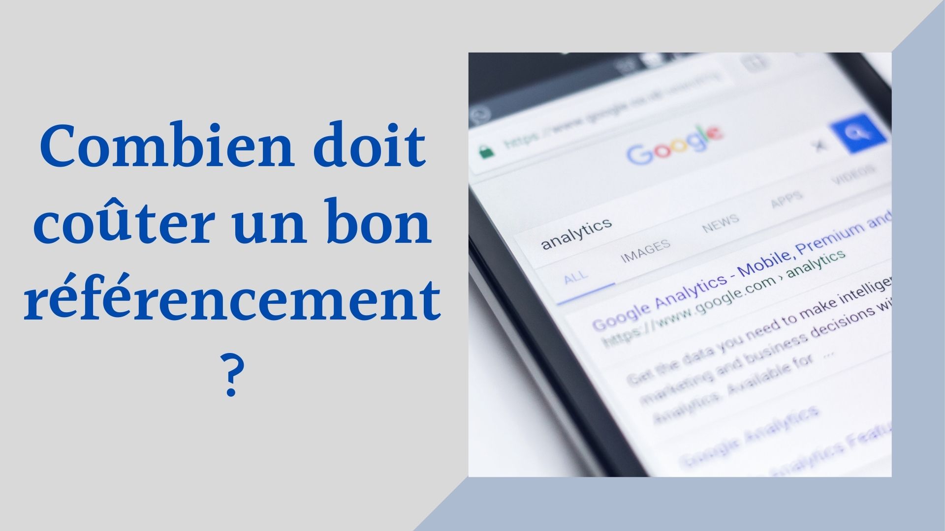 Combien coûte le référencement web, quel est le prix pour votre SEO ?