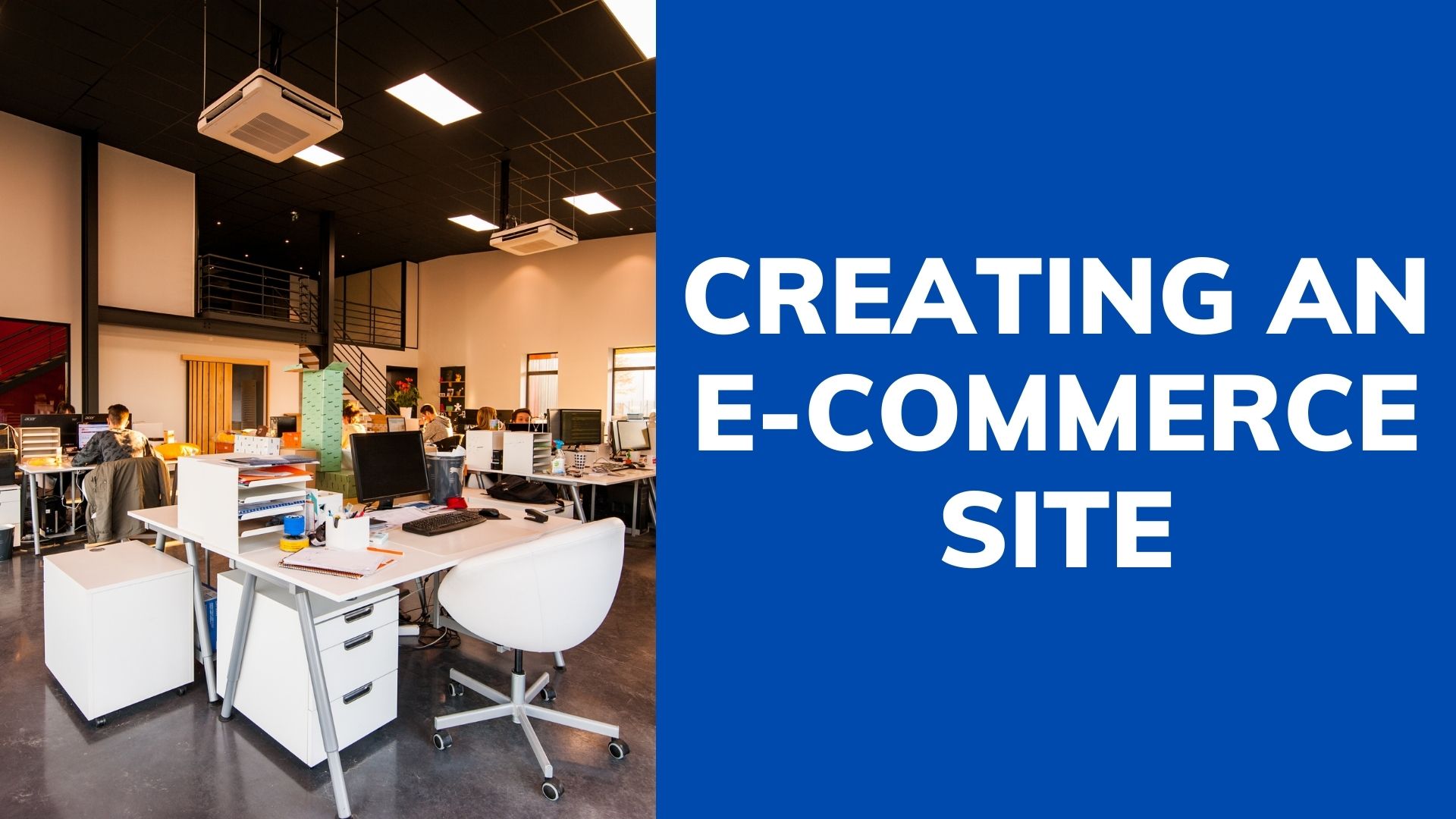 Creating an e-commerce site