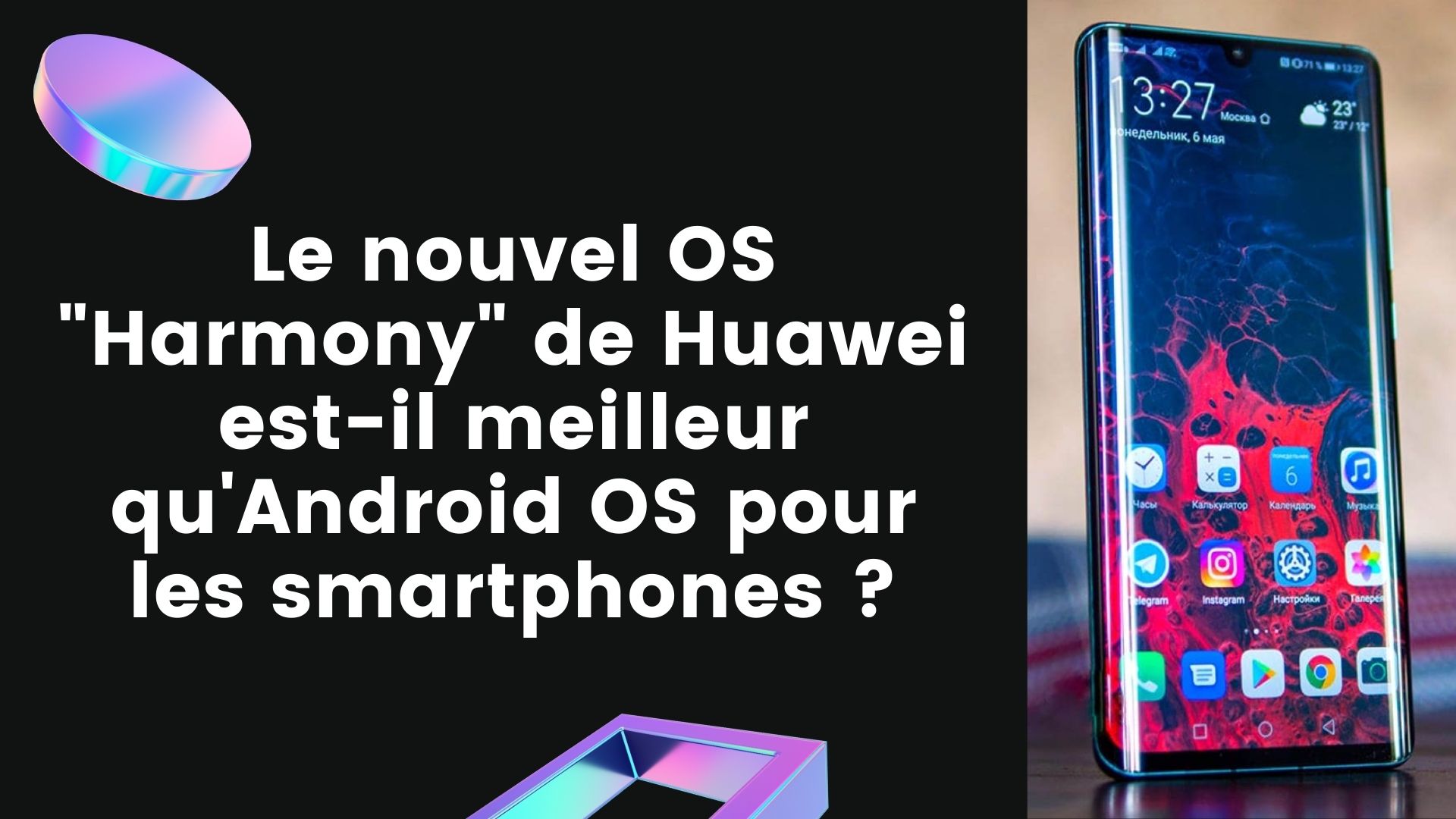 Le nouvel OS "Harmony" de Huawei est-il meilleur qu'Android OS pour les smartphones ?